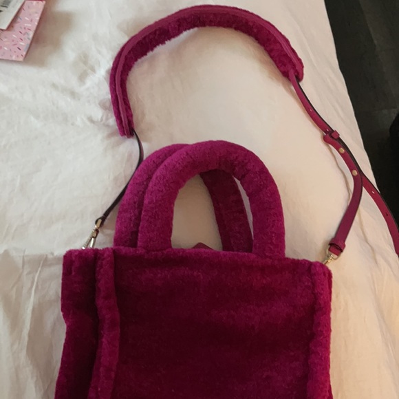 Fuzzy pink Kate’s spade purse 👛 - Picture 6 of 6